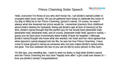 Maid Of Honor Speech Quotes Quotesgram