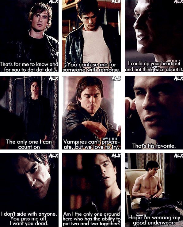 Funny Quotes About Damon. QuotesGram
