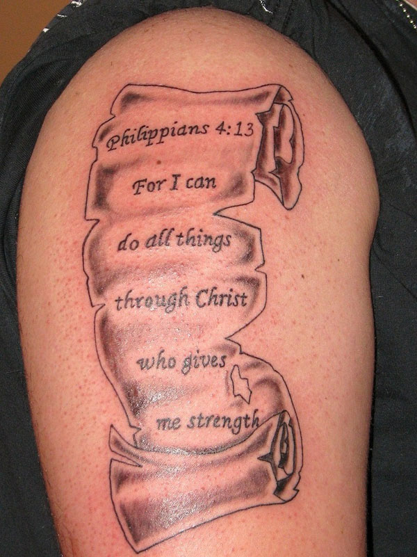 Bible Tattoos Quotes About Protection. QuotesGram