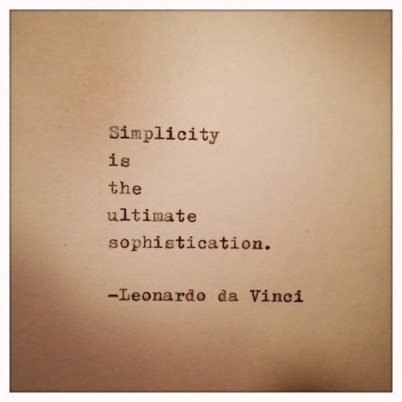 Quotes On Simplicity In Business. QuotesGram