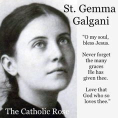 St Gemma Galgani Quotes Quotesgram