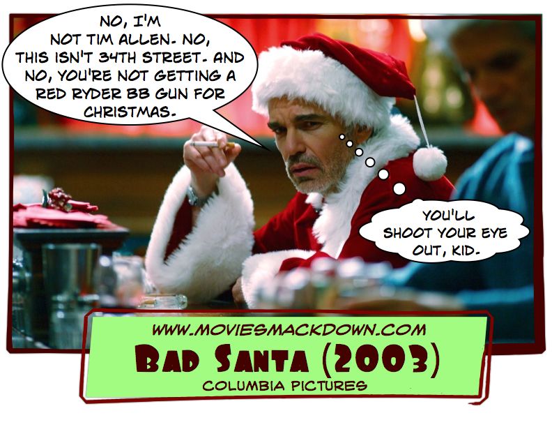 Bad Santa Quotes Funny.