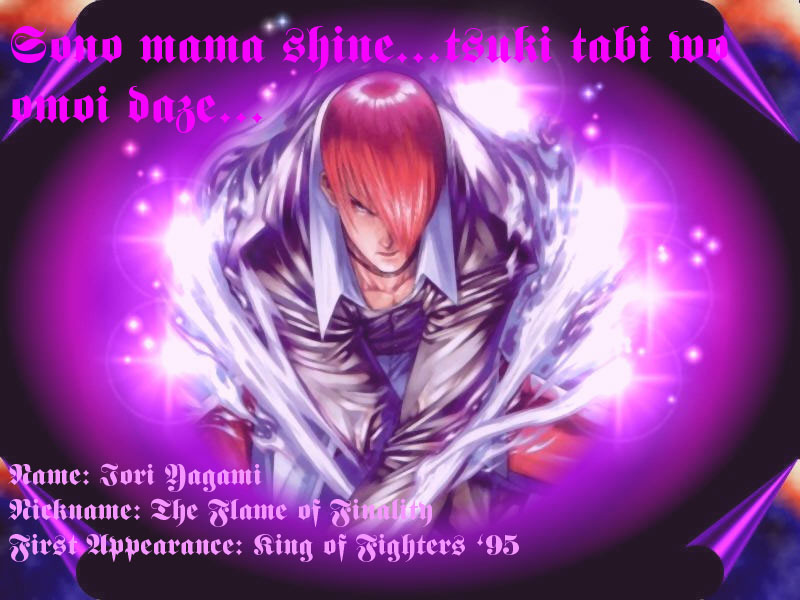 Bison2Winquote — - Iori Yagami With Flames to Flameless Iori