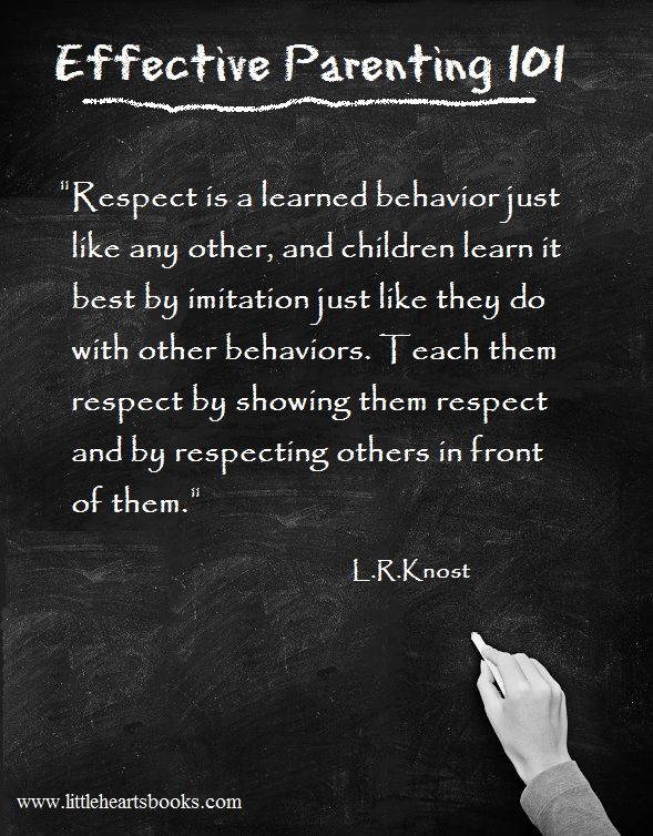 teaching children respect