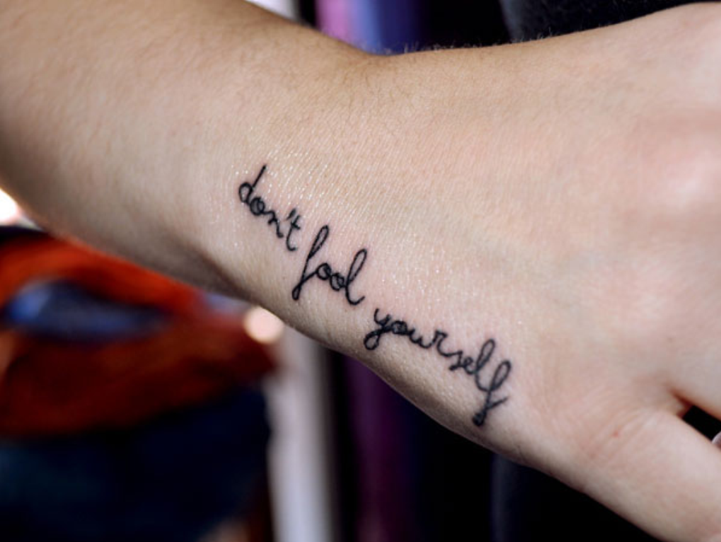 Inspirational Quotes As Tattoos. QuotesGram