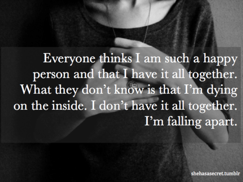 im broken inside quotes