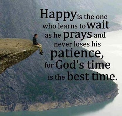 Quotes about waiting on god timing
