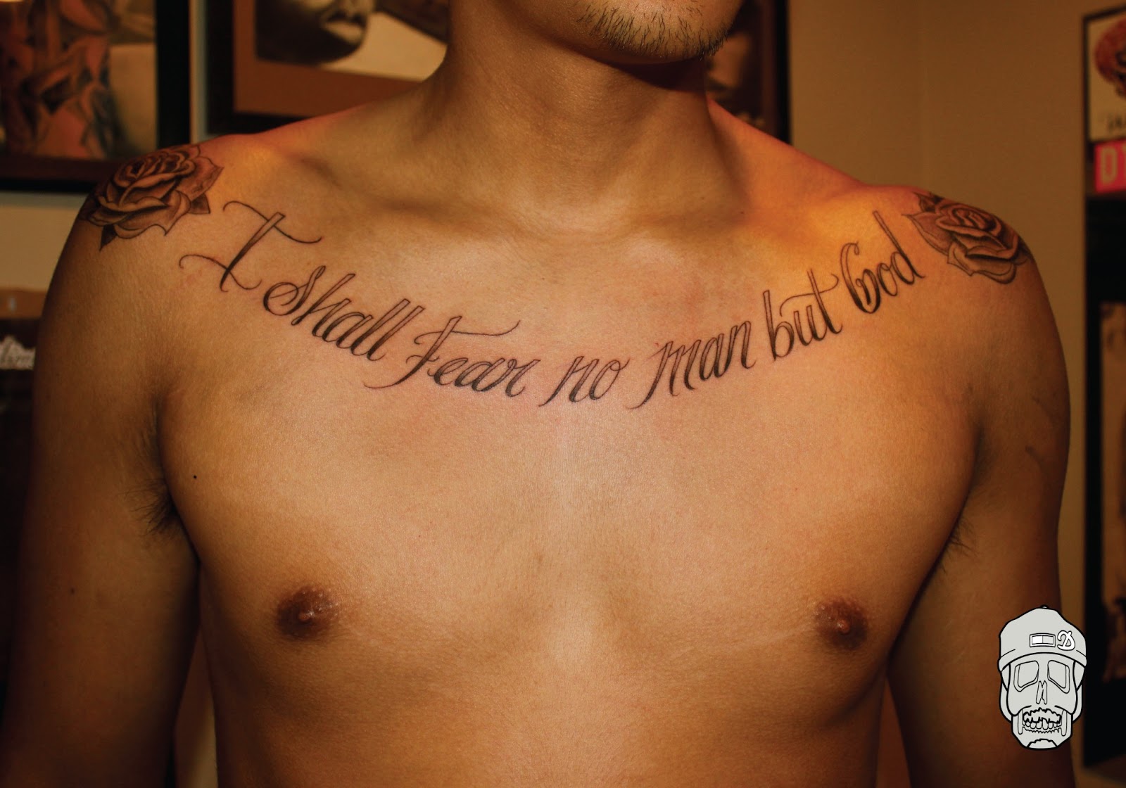 chest tattoos for men quotes｜TikTok Search