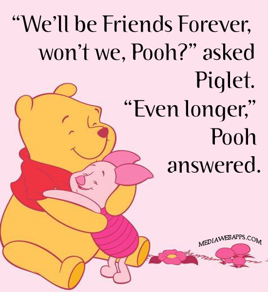 Pooh Friend Quotes. QuotesGram