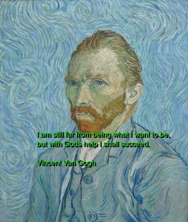 Vincent Van Gogh Sad Quotes Quotesgram