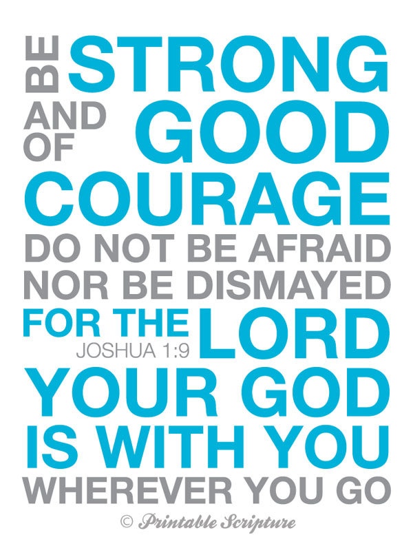 Courage Biblical Strength Quotes. QuotesGram