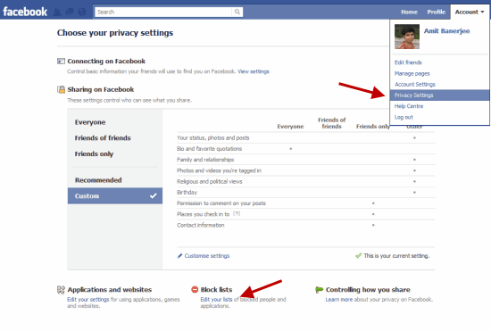 Blocking Friends On Facebook Quotes. QuotesGram