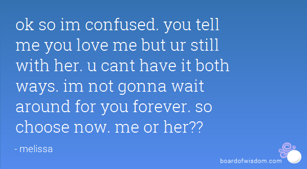 You Choose Her Quotes Quotesgram
