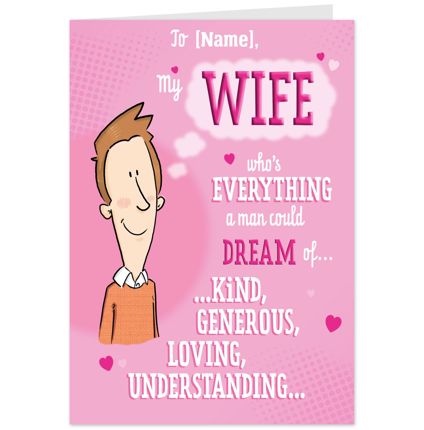Free Birthday Card Printable Wife