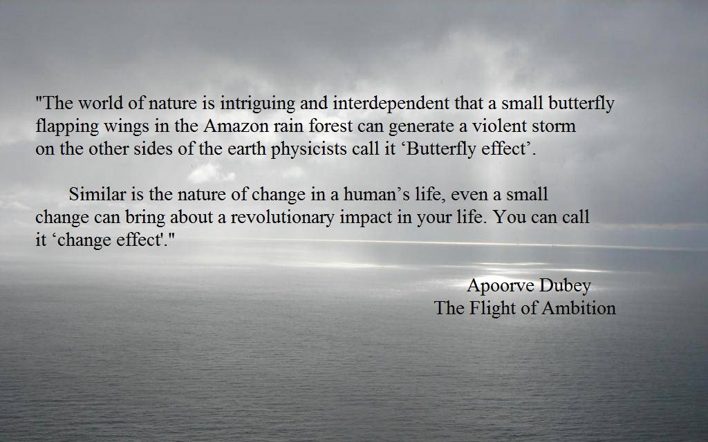 Butterfly Effect Quotes Quotesgram