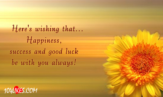Good Luck To You Quotes. QuotesGram