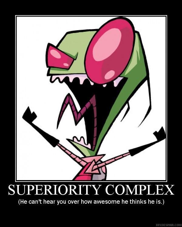 meaning of superiority complex in english