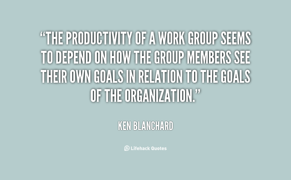 Quotes About Productivity At Work. QuotesGram