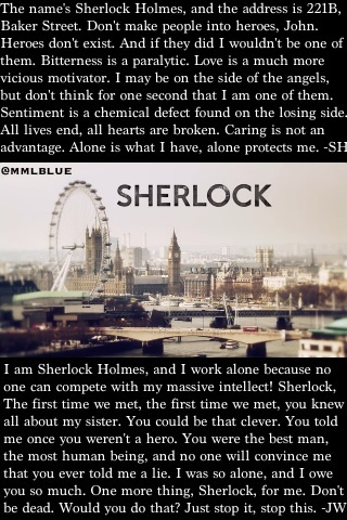Inspirational Quotes From Sherlock. QuotesGram