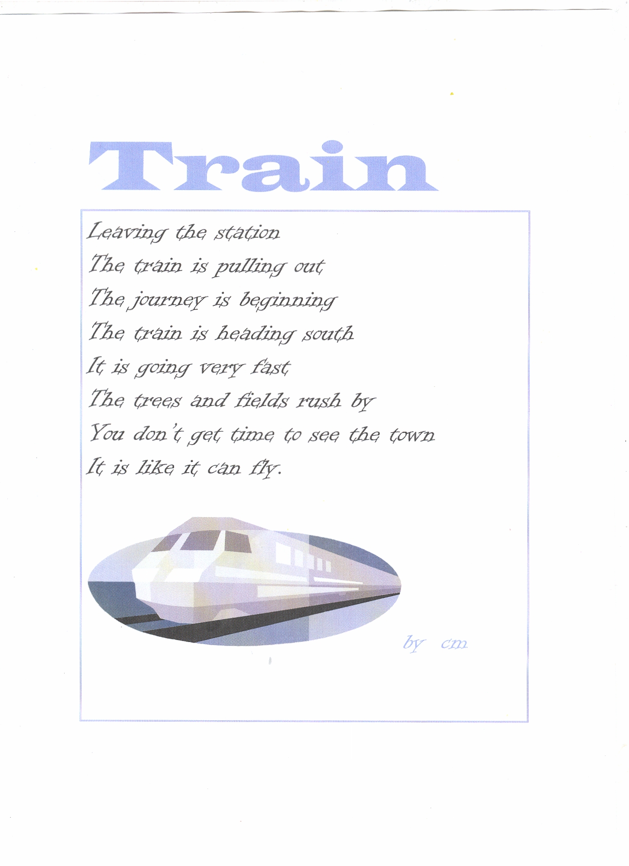 Train Quotes And Poems. QuotesGram