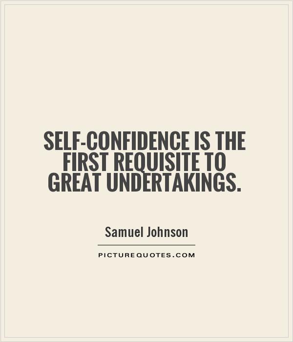Quotes About Self Assurance. QuotesGram