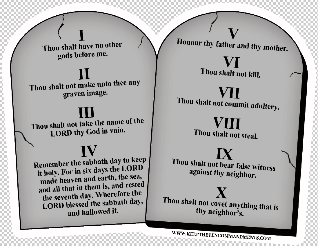 Ten commandments christian quotes quotesgram