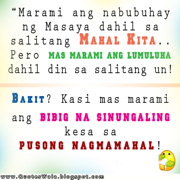 Sad Tagalog Quotes