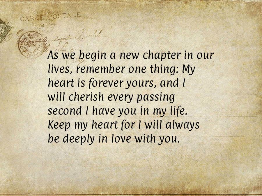 One year anniversary note to boyfriend outlet