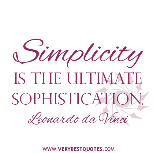 Quotes About Simplicity Quotesgram