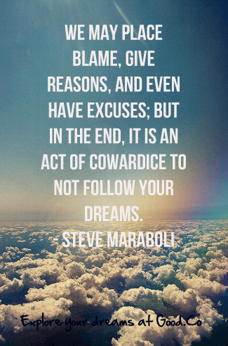 Inspirational Quotes About Pursuing Dreams. QuotesGram