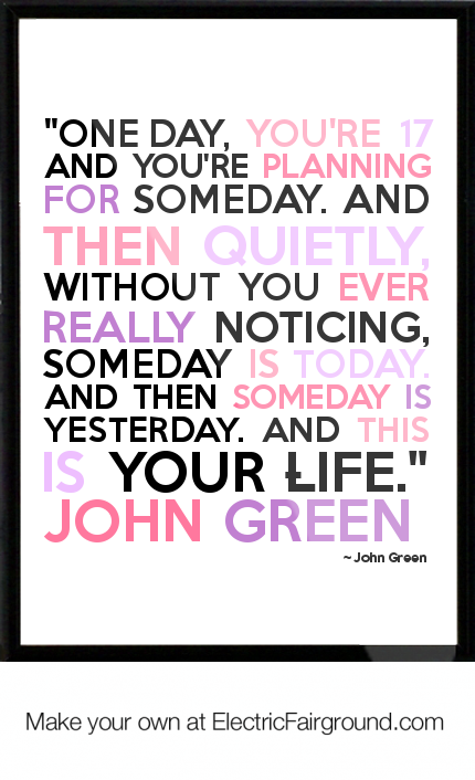 John Green Quote About Love