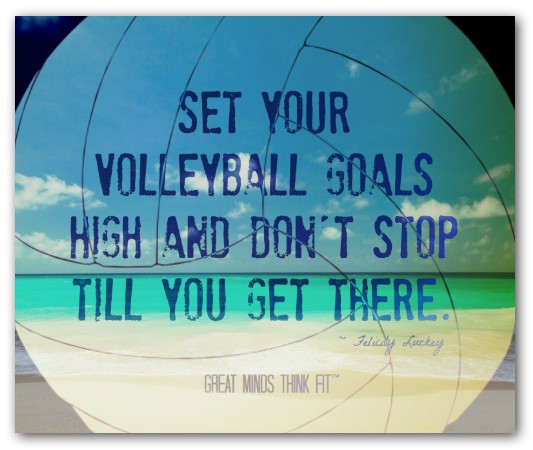 Quotes About Volleyball. QuotesGram