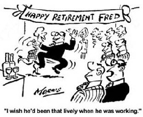 Retirement jokes for police officers