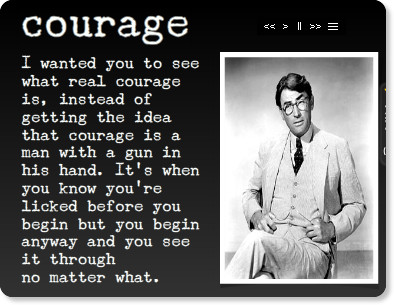 Реферат: To Kill A Mockingbird Courage Of Atticus