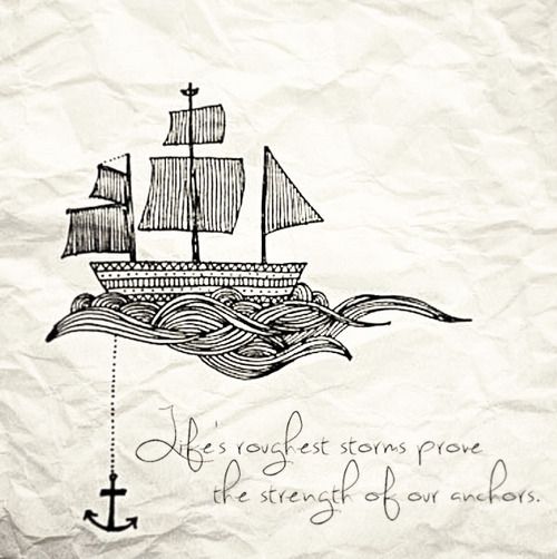 Strength Quotes About Anchor. QuotesGram