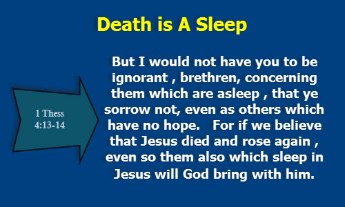 bible verse about death