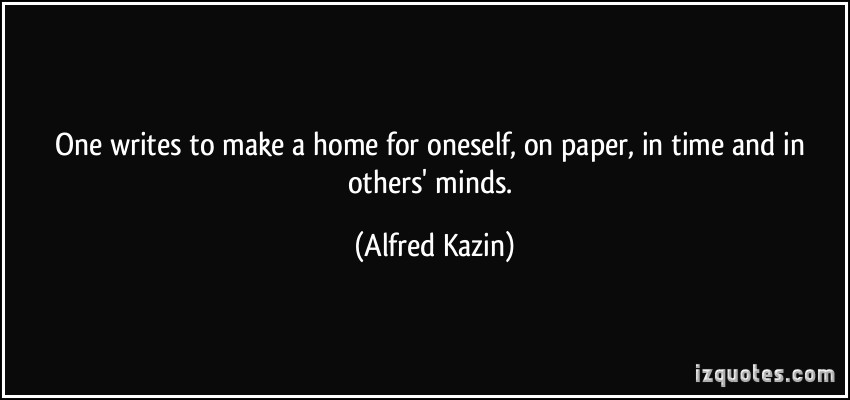 Alfred Kazin Quotes. QuotesGram