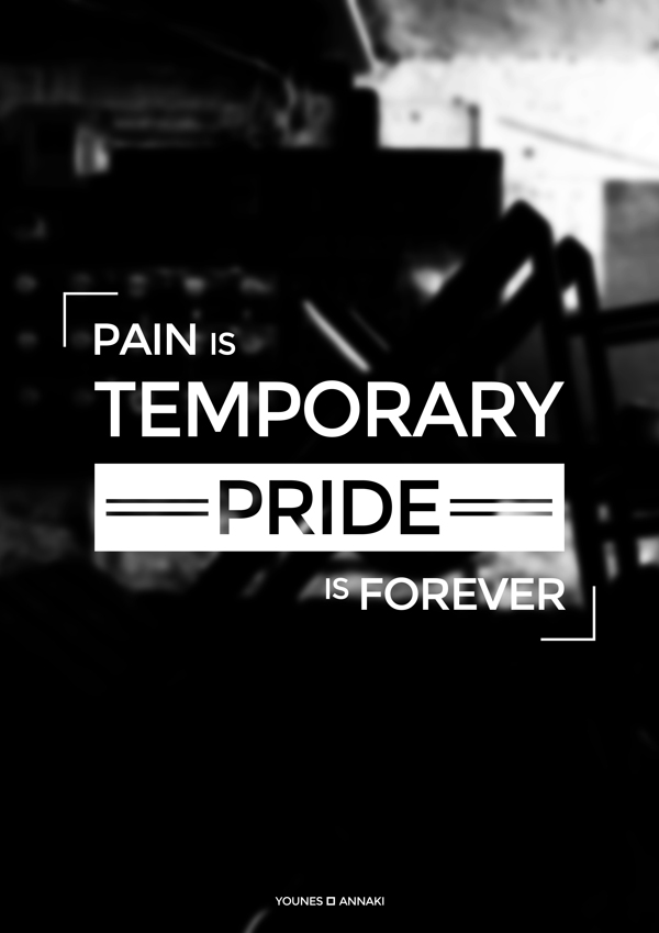 Pain Is Temporary Quotes Quotesgram