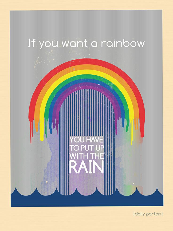 Rainbow After Rain Quotes About. QuotesGram