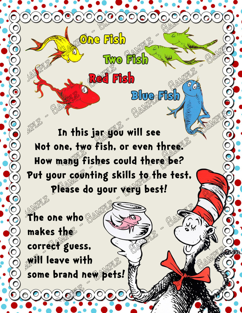 Quotes From The Cat In The Hat Fish. QuotesGram