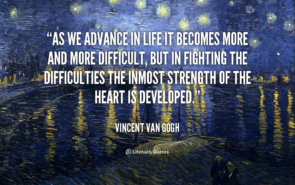 Inspirational Quotes By Vincent Van Gogh. QuotesGram
