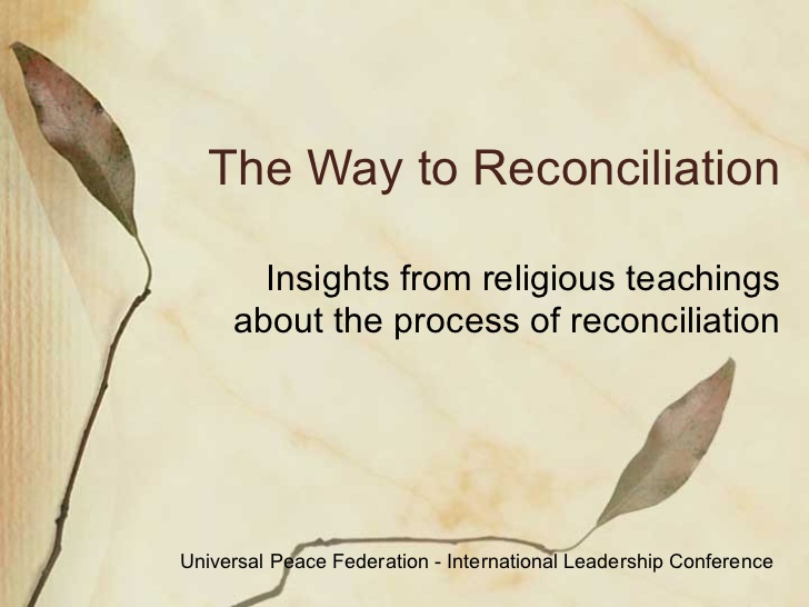Quotes About Reconciliation. QuotesGram