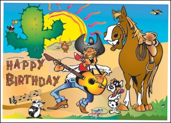 Cowboy Happy Birthday Quotes.