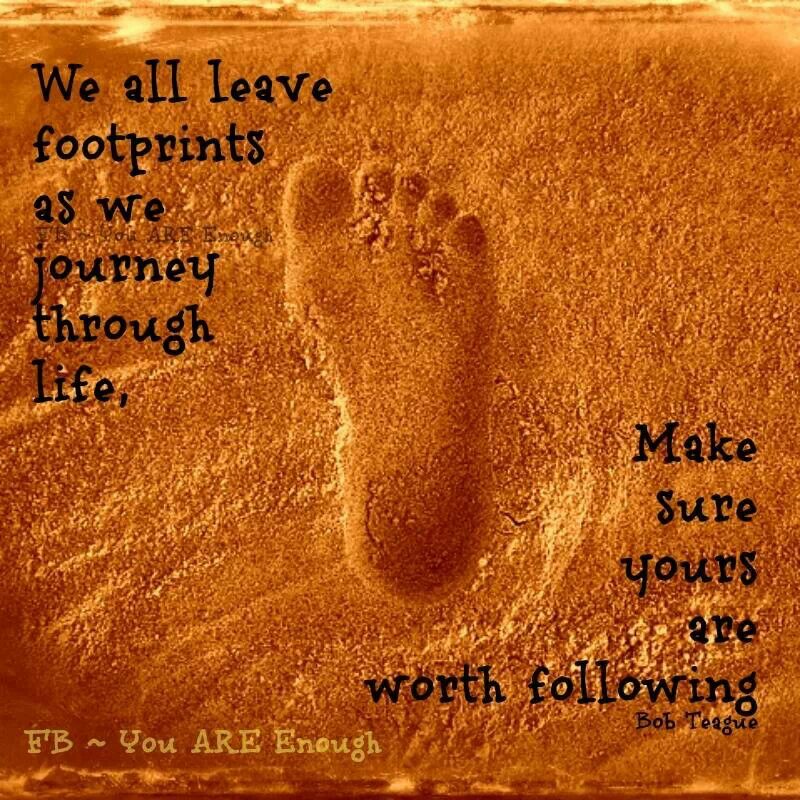 Inspiring Quotes About Footprints QuotesGram Inspiring Quotes About Footprints QuotesGram