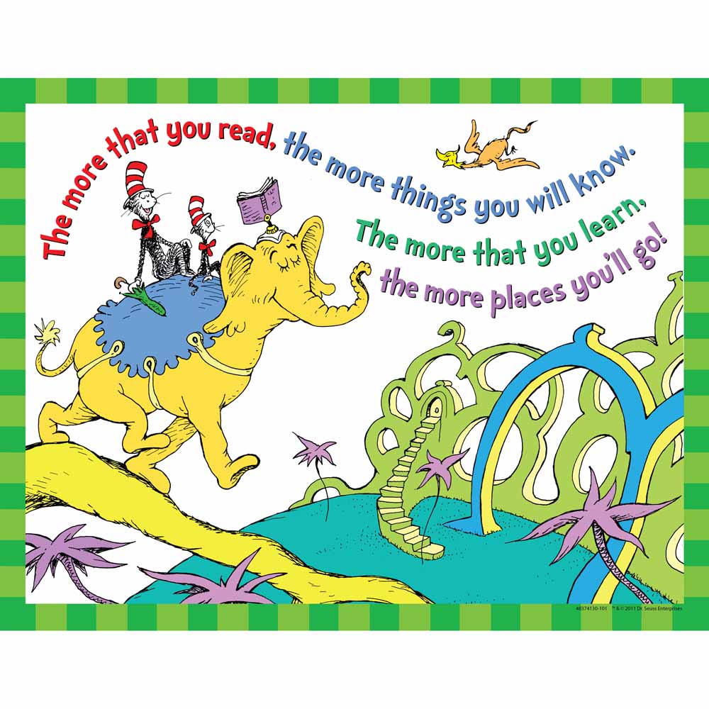 Reading Dr Seuss Quotes Posters. QuotesGram