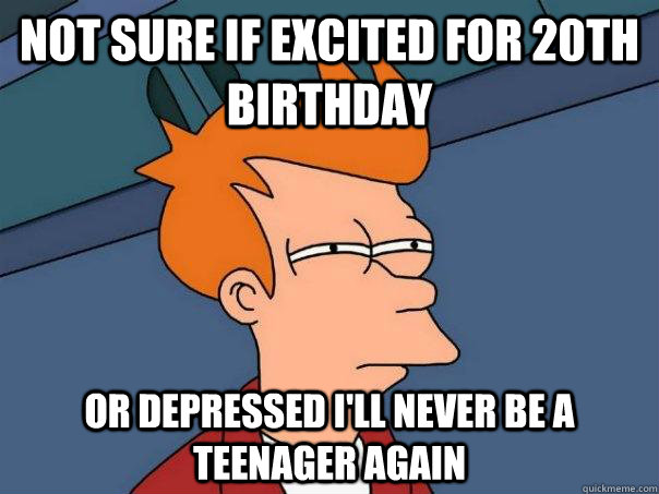 Funny 20th Birthday Quotes. QuotesGram