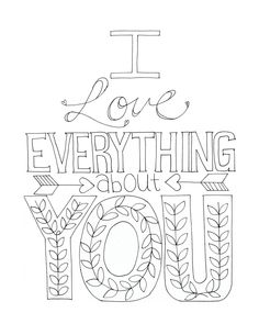 Printable Coloring Quotes Love. QuotesGram