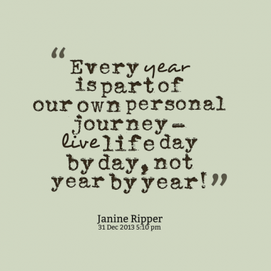 Quotes About Personal Journey Quotesgram
