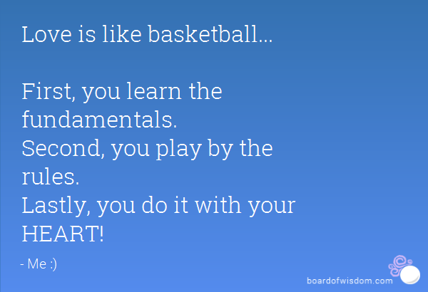 Basketball Play By The Rules Quotes Quotesgram