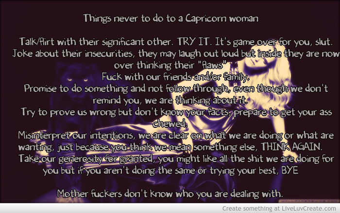 That a capricorn woman likes you signs 10 Signs
